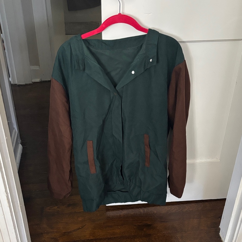 Green and Brown Jacket
